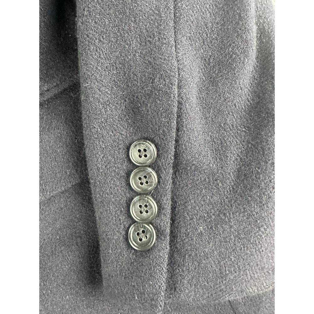 Vintage Polo Ralph Lauren Sport Coat 41 R Blue Camel Hair Solid Premium USA - Picture 8 of 14